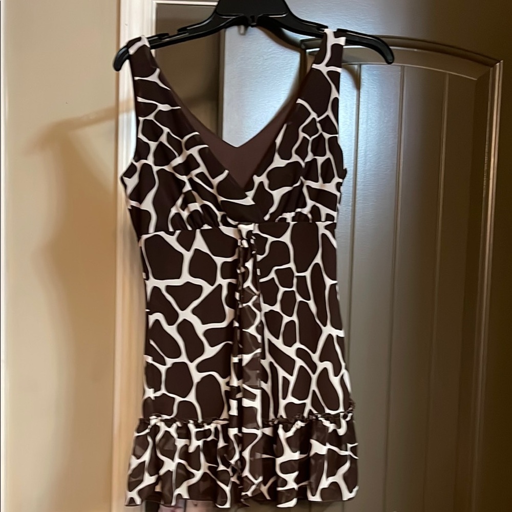 Paper Doll Dark Brown Fabric